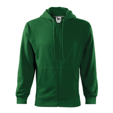 Malfini Trendy Zipper felső férfi üvegzöld S
