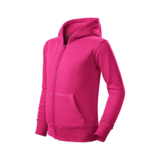 Malfini Trendy Zipper felső gyerek bíborszín 122 cm/6 éves munkaruha