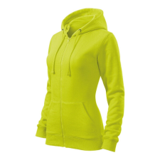 Malfini Trendy Zipper felső női lime 2XL női pulóver, kardigán