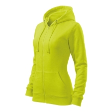 Malfini Trendy Zipper felső női lime S munkaruha