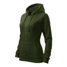 Malfini Trendy Zipper felső női military S munkaruha