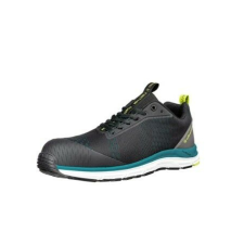 Malfini Uniszex cipők, AER55 IMPULSE BLACK BLUE LOW S24, Malfini Fekete 37 munkavédelmi cipő