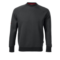 Malfini Vertex ADLW42 Férfi pulóver (ébenszürke, 3XL)