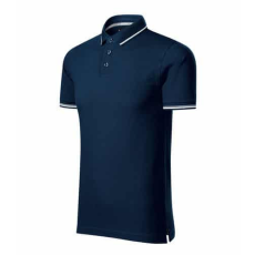 MALFINIPREMIUM 251 Malfinipremium Perfection plain férfi galléros póló tengerészkék - 2XL