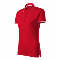 MALFINIPREMIUM 253 Malfinipremium Perfection plain női galléros póló F1 piros - XL