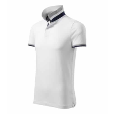 MALFINIPREMIUM 256 Malfinipremium Collar Up galléros férfi póló Fehér - 2XL