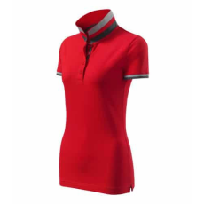 MALFINIPREMIUM 257 Malfinipremium Collar Up galléros női póló F1 piros - M