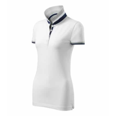 MALFINIPREMIUM 257 Malfinipremium Collar Up galléros női póló Fehér - M