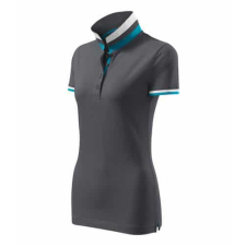 MALFINIPREMIUM 257 Malfinipremium Collar Up galléros női póló light anthracite - S munkaruha