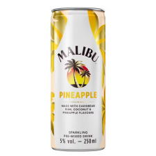  Malibu Pineapple COCKTAIL 1 TÁLCA (12db*0,25L) 5% likőr