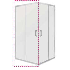  MALIBU SQ 70 ELEMENT zuhanyajtó kád, zuhanykabin