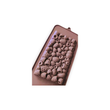  Málna mintás szilikon táblás csoki forma sütés és főzés