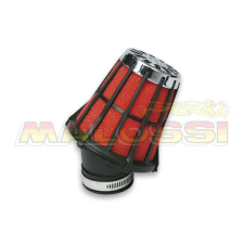 MALOSSI Légszűrő - 04 7593S5 MALOSSI E5 Ø38mm PHVA/PHBN-specifikus Fekete Ráccsal egyéb motorkerékpár alkatrész