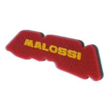MALOSSI Malossi kétrétegű piros légszűrőbetét - Derbi, Gilera, Piaggio motorkerékpár szűrő