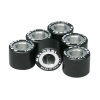 MALOSSI Variátor görgők 19x15,5 mm 7,2g (6 db) Piaggio 50 ZIP 2T/4T 2000+, Typhoon 1999+, Liberty 2T/4T, NRG, Vespa LX 2T/4T, Gilera 50 Stalker, Runner, DNA, ICE Malossi Erőátviteli alkatrészek Variátorok és alkatrészeik Variátor görgők