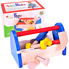 MalPlay Fa szerszámosláda DIY műhely barkácsolás