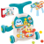 MalPlay M-Toys 2in1 Járássegítő és Tanulóasztalka hang- és fényeffekttel - kék