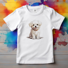  Máltai Selyemkutya póló (Gyerek)(Karakterek) gyerek póló