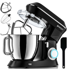 Maltec Konyhai robotgép 2200W - 6 sebesség, 6L-es keverőtál - fekete konyhai robotgép