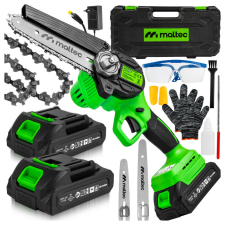 MalTec MasterCut 1000W kompakt kézi láncfűrész – 6" és 8" vezetővel láncfűrész