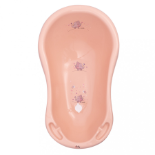  Maltex Babakád leeresztő dugóval, elefánt, Minimal, 84 cm, peach rose babafürdőkád