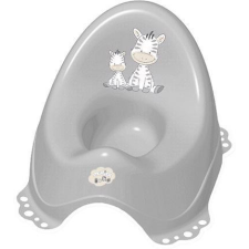 Maltex Csúszásmentes bili dallamokkal Zebra - grey bili