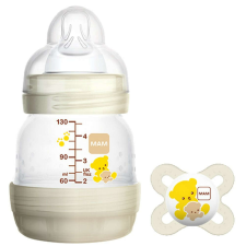 Mam 130 ml Anti-Colic cumisüveg + ajándék Start cumival cumisüveg