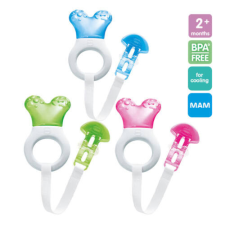 Mam Mam Rágóka Mini Cooler&Clip csipesszel 2+ hónap rágóka