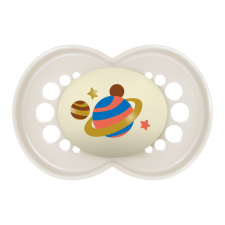 Mam Original Night szilikon nyugtató cumi 16+ hónap - Bézs Bolygó cumi