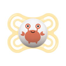 Mam Perfect szilikon cumi 2-6 hónap - Sárga Rák cumi