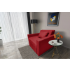  Mama ágyneműtartós fotelágy japán karminvörös színben hatékony 80×190 cm fekvőfelülettel