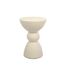  MaMaison Tadao Geometrikus Kisasztal Bézs MDF bútor