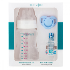 Mamajoo Mamajoo Mini ajándék szett - Kék 250 ml cumisüveg