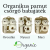 Mami&Beby Organikus pamut csörgő babajáték - 2 db-os szett