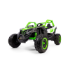 Mamido Elektromos játékautó Buggy Bumper 66 zöld | 24V | 4x200W | ÉVA | LED | 2,4 GHz | Öko bőr