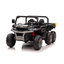 Mamido Elektromos játékautó Farmer Truck 24V 4x200W fekete elektromos járgány