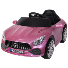 Mamido Elektromos kisautó Fast Wing rózsaszínre festve elektromos járgány