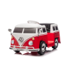Mamido Elektromos kisautó Volkswagen T1 klasszikus busz 12V | EVA | ECO piros