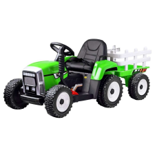 Mamido Elektromos traktor iparvágány T2 zöld 12V7Ah EVA kerekekkel elektromos járgány