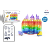 Mamido Szivárvány ULTRA XXL 290 darabos mágneses építőkocka