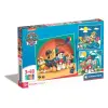  Mancs Őrjárat Beach 3x48 db-os puzzle Clementoni