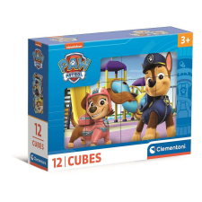  Mancs Őrjárat Duos mesekocka 12 db-os Clementoni puzzle, kirakós