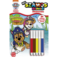  - Mancs őrjárat - Mini számos színező - Dínómentés egyéb könyv