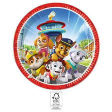  Mancs Őrjárat Rescue Heroes papírtányér 8 db-os 23 cm FSC party kellék