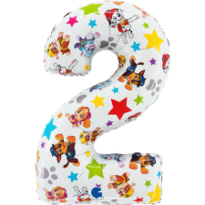 Mancs Őrjárat Star 2-es szám fólia lufi 66 cm party kellék