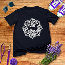 Mandala és tacskó - női póló női póló