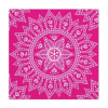  Mandala Fuchsia White szalvéta 20 db-os, 33x33 cm FSC
