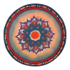  Mandala mágnes 9 cm - A pénzügyi gyarapodás mandala biztosítja a tartós anyagi javulást a pénzügyekben