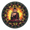  Mandala mágnes 9 cm - Buddha mandala fejleszti a tisztánlátást, és a megértést