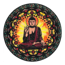  Mandala mágnes 9 cm - Buddha mandala fejleszti a tisztánlátást, és a megértést kreatív és készségfejlesztő
